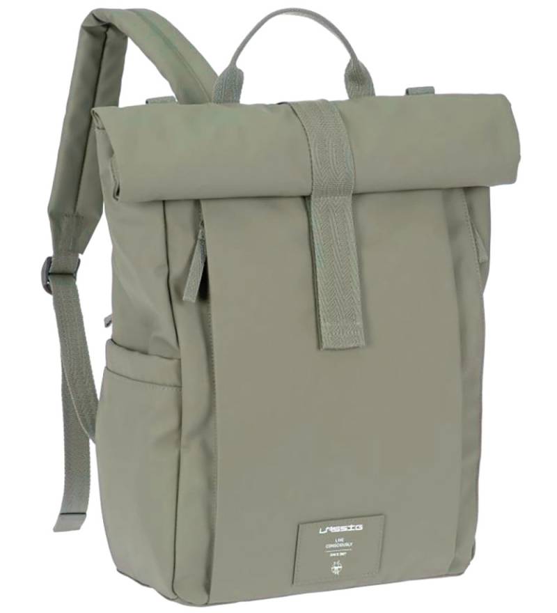Lässig Wickeltasche - GRE Rolltop Up Backpack - Silber Green - Lässig - One Size - Wickeltaschen Lässig Wickeltasche - GRE Rolltop Up Backpack - Silber Green - Lässig - One Size - Wickeltaschen von Lässig