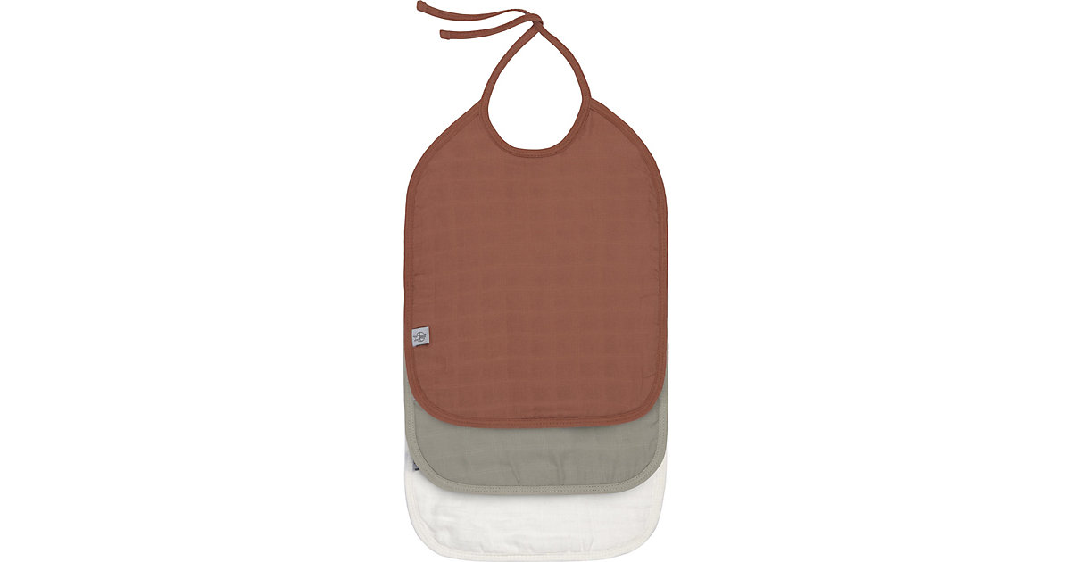 Lätzchen aus Mull, Frottee, Medium, 3-tlg., Multi-coloured 2 bunt Lätzchen aus Mull, Frottee, Medium, 3-tlg., Multi-coloured 2 bunt von Lässig