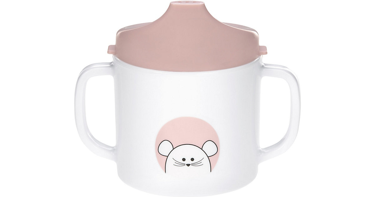 Trinklernbecher Sippy Cup Little Chums Mouse, 150 ml rosa Trinklernbecher Sippy Cup Little Chums Mouse, 150 ml rosa von Lässig