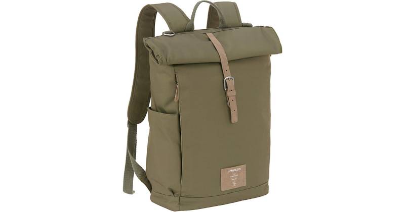 Wickelrucksack Green Label Tidy Talent olive, inkl. Zubehör & Wickelunterlage von Lässig
