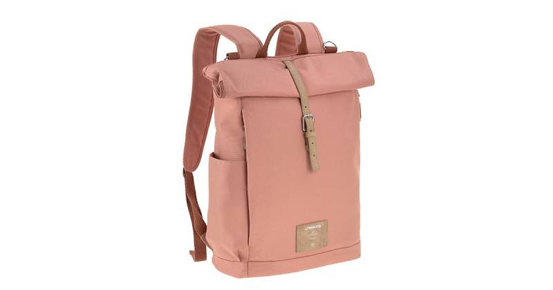 Wickelrucksack Rolltop cinnamon, inkl. Zubehör & Wickelunterlage orange von Lässig