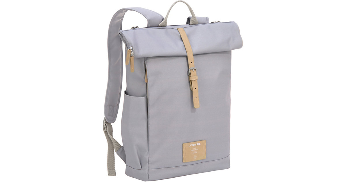 Wickelrucksack Rolltop grey, inkl. Zubehör & Wickelunterlage hellgrau Wickelrucksack Rolltop grey, inkl. Zubehör & Wickelunterlage hellgrau von Lässig