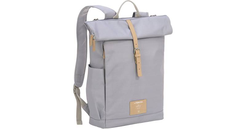 Wickelrucksack Rolltop grey, inkl. Zubehör & Wickelunterlage hellgrau von Lässig