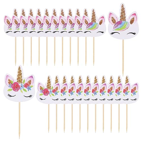 Einhorn Tortendeko,24 Stück Einhorn Muffin Deko Cupcake Toppers Einhorn Kuchendeko Cake Topper Kuchen Deko, für Kinder Mädchen Geburtstag Geburtstagsfeier Hochzeiten Lieferungen Einhorn Tortendeko,24 Stück Einhorn Muffin Deko Cupcake Toppers Einhorn Kuchendeko Cake Topper Kuchen Deko, für Kinder Mädchen Geburtstag Geburtstagsfeier Hochzeiten Lieferungen von Lahviuu