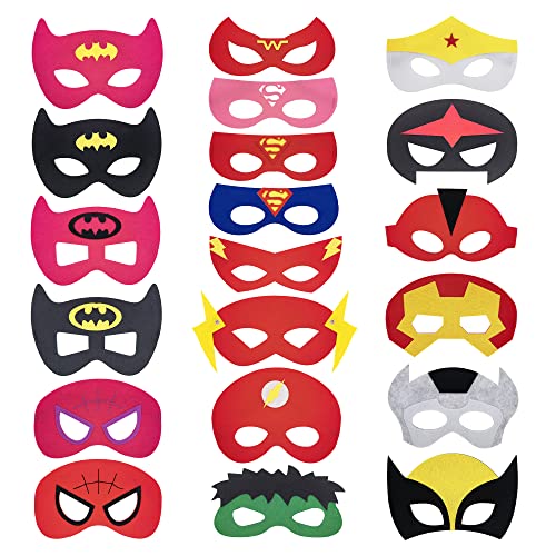 Lahviuu Superhelden Geburtstagsdeko, 20 Stück Geburtstagsdeko Avengers Geburtstag Deko Fasching Kostüm Erwachsene Marvel Geburtstagsdeko von Lahviuu