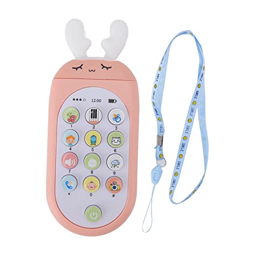 Laihua Handy-Spielzeug kleines Multifunktions-Baby-Musikspielzeug für die Früherziehung Rosa von Laihua