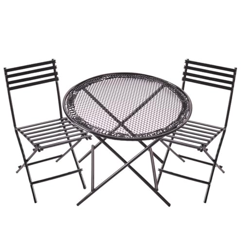 Esszimmer-Set Stuhlmodell für Puppenhaus Vintage Tisch Modell Display Stuhl 1:12 Modell Spielzeug Mädchen Puppenhäuser Pretend Play von Laikoutd