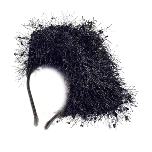 Half Stirnband Vintage Französische Stil Bonnet Hairband Cosplay Kostüm Party Requisiten Kopfschmuck Festivalzubehör Süßes Haatshaarband Für Frauen Mädchen von Laikoutd