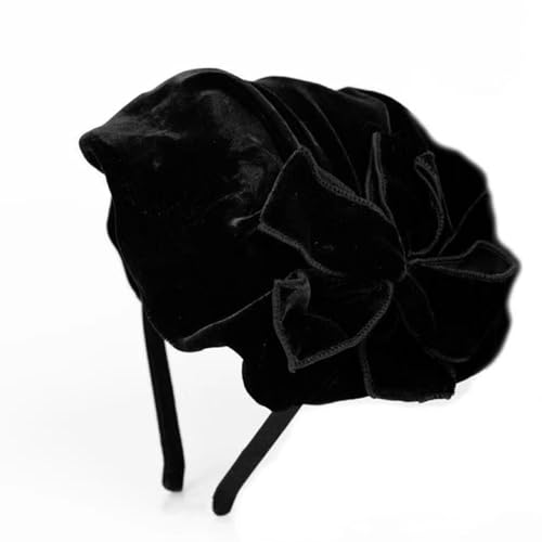 Half Stirnband Vintage Französische Stil Bonnet Hairband Cosplay Kostüm Party Requisiten Kopfschmuck Festivalzubehör Süßes Haatshaarband Für Frauen Mädchen von Laikoutd