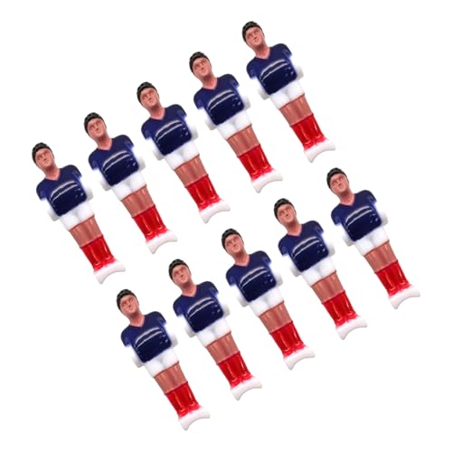 Laikoutd 10pcs Tischfußballfiguren Foosball Ersatz Spieler Foosballspieler Spielzeug Hartplastik Fußball Foosball Mann Laikoutd 10pcs Tischfußballfiguren Foosball Ersatz Spieler Foosballspieler Spielzeug Hartplastik Fußball Foosball Mann von Laikoutd