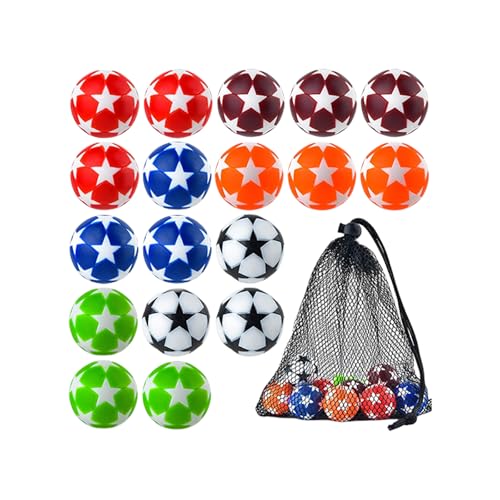 Laikoutd 18pcs 32mm Foosballs Tischbälle Offizielle Tabletop Spiel Bälle Tischspiel Fußballtisch Fußball Bälle Game Accessor Laikoutd 18pcs 32mm Foosballs Tischbälle Offizielle Tabletop Spiel Bälle Tischspiel Fußballtisch Fußball Bälle Game Accessor von Laikoutd