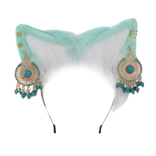 Laikoutd Cosplay Stirnband Mit Schmuckparty Kostüm Kätzchen Stirnband Animation Hair Hoop Für Maskerade Con Ohrstirnbänder Für Mädchen Laikoutd Cosplay Stirnband Mit Schmuckparty Kostüm Kätzchen Stirnband Animation Hair Hoop Für Maskerade Con Ohrstirnbänder Für Mädchen von Laikoutd