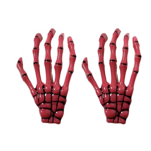Laikoutd Dark Skeleton Hand Barrettes Halloween Cosplay Masquerade Kopfspeisezubehör Gothic Claw Hair Clip Foto Requisiten Cosplay Kopfschmuck Laikoutd Dark Skeleton Hand Barrettes Halloween Cosplay Masquerade Kopfspeisezubehör Gothic Claw Hair Clip Foto Requisiten Cosplay Kopfschmuck von Laikoutd