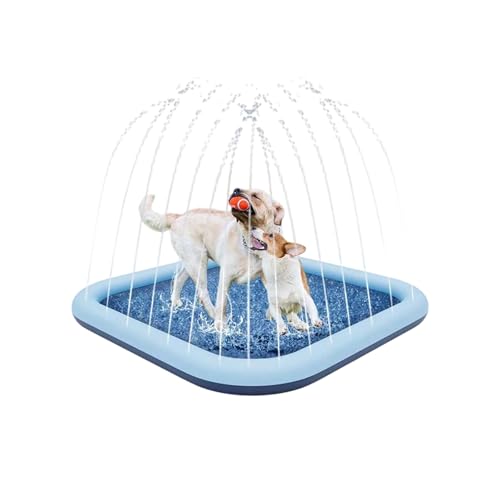 Laikoutd Outdoor Water Sprinkler Mat Nonslip PVC Splash Mat with Adjustable Water Flows for Toddler Kids Family Backyard Activity Fun Splash Mat for Backyard Laikoutd Outdoor Water Sprinkler Mat Nonslip PVC Splash Mat with Adjustable Water Flows for Toddler Kids Family Backyard Activity Fun Splash Mat for Backyard von Laikoutd