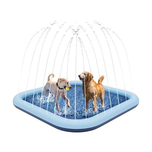 Laikoutd Outdoor Water Sprinkler Mat Nonslip PVC Splash Mat with Adjustable Water Flows for Toddler Kids Family Backyard Activity Fun Splash Mat for Backyard Laikoutd Outdoor Water Sprinkler Mat Nonslip PVC Splash Mat with Adjustable Water Flows for Toddler Kids Family Backyard Activity Fun Splash Mat for Backyard von Laikoutd