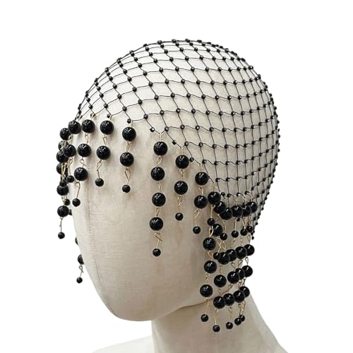 Laikoutd Perlen Quasten Haarschmuck Hut schöne Perlen Quasten Haarschmuck Hut Zubehör für Frisurenverbesserung Laikoutd Perlen Quasten Haarschmuck Hut schöne Perlen Quasten Haarschmuck Hut Zubehör für Frisurenverbesserung von Laikoutd