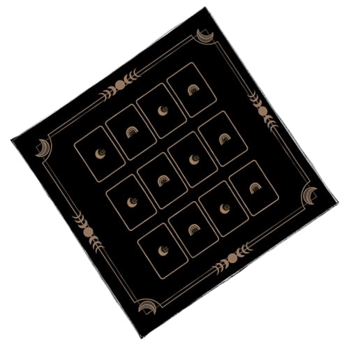 Laikoutd Portables Waschbarer Lesestoff Mystische Samt Ritual Stoff Langlebigkeitsmatten Für Wahrsagungszeremonien Meditationen Samtmatten Matten Laikoutd Portables Waschbarer Lesestoff Mystische Samt Ritual Stoff Langlebigkeitsmatten Für Wahrsagungszeremonien Meditationen Samtmatten Matten von Laikoutd