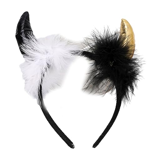 Laikoutd Schwarz Horn Stirnband Engel Kühles Horn Cartoon Haarband Für Bühne Kinder Halloween Kostüm Haarzubehör Horn Stirnband Erwachsener Laikoutd Schwarz Horn Stirnband Engel Kühles Horn Cartoon Haarband Für Bühne Kinder Halloween Kostüm Haarzubehör Horn Stirnband Erwachsener von Laikoutd