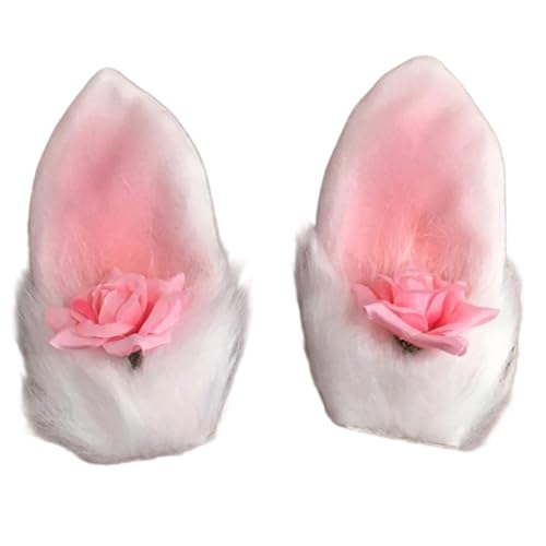 Laikoutd Spunyarn Blumenhaarclip Für Party Hochzeit Ohr Seitungs Clip Haarstyling Chinesische Kostüm Barrettes Kostüm Kopfbedeckung Für Halloween von Laikoutd