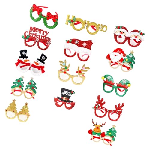Laikoutd Wiederverwendbare Festivalgläser Stilvoll Für Weihnachtsfeier Und Kostümveranstaltung Elegante Urlaubsfeiern Eyienwears Vlies Stoff Eyewear von Laikoutd