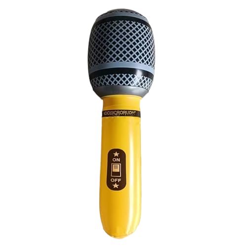 35 Cm Aufblasbares Mikrofon, Große Größe Des Disco -Party -Mikrofonspielzeugs, Blowing Instrument, Leichte Familientätigkeitsbedürfnisse Für 80er/90er-Konzerte Und Partys 35 Cm Aufblasbares Mikrofon, Große Größe Des Disco -Party -Mikrofonspielzeugs, Blowing Instrument, Leichte Familientätigkeitsbedürfnisse Für 80er/90er-Konzerte Und Partys von Lainiaoly