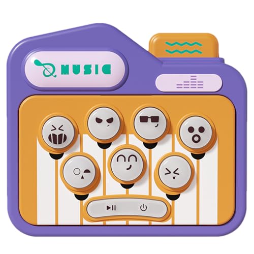 Bubble Elektronisches Spiel Für Kinder Erwachsene, Mini Whack The Moles Spiel, Fidget Toy Elektronisches Spiel Mit Musik, Push Bubble-Stress-Spielzeug Geschenk Für & Mädchen & Teenager - 7,7x7.3cm Bubble Elektronisches Spiel Für Kinder Erwachsene, Mini Whack The Moles Spiel, Fidget Toy Elektronisches Spiel Mit Musik, Push Bubble-Stress-Spielzeug Geschenk Für & Mädchen & Teenager - 7,7x7.3cm von Lainiaoly