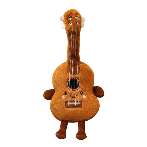 Kuscheltier Musikinstrumente, Gitarre Plüschpuppen, Hütte Kissen, Gitarre Kinder, Für Plüschtiere Als Wohnzimmer Schlafzimmer Deko, Realistisches Plüschtier Geige Plüsch Spielzeug, 38cm Kuscheltier Musikinstrumente, Gitarre Plüschpuppen, Hütte Kissen, Gitarre Kinder, Für Plüschtiere Als Wohnzimmer Schlafzimmer Deko, Realistisches Plüschtier Geige Plüsch Spielzeug, 38cm von Lainiaoly