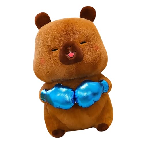 Lainiaoly Capybara Kuscheltier, Capybara Plüschtier Für Kinder, Capybara Mit Boxhandschuhe, Simulation Tier Puppen, Puppen Für Home Deko Kinder Lainiaoly Capybara Kuscheltier, Capybara Plüschtier Für Kinder, Capybara Mit Boxhandschuhe, Simulation Tier Puppen, Puppen Für Home Deko Kinder von Lainiaoly