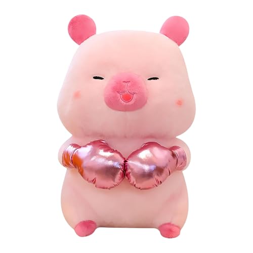 Lainiaoly Capybara Kuscheltier, Capybara Plüschtier Für Kinder, Capybara Mit Boxhandschuhe, Simulation Tier Puppen, Puppen Für Home Deko Kinder Lainiaoly Capybara Kuscheltier, Capybara Plüschtier Für Kinder, Capybara Mit Boxhandschuhe, Simulation Tier Puppen, Puppen Für Home Deko Kinder von Lainiaoly