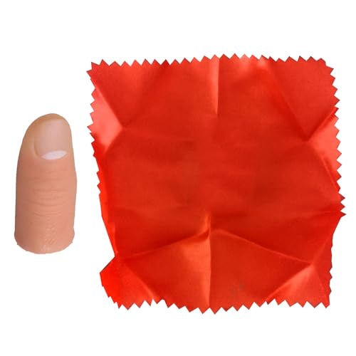 Lainiaoly Fake Finger Daumen, Falsche Daumen Magische Finger, Magische Finger Für Barpartys, Heimshows, Straßenshows, Nahaufnahmen, Bühnenshow-Requisiten, Streichspielzeug von Lainiaoly