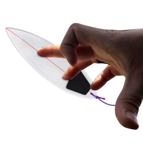 Lainiaoly Fingerboards Brandung, Finger Surfbrett, Fingerspitzen Surfbrett, Mini-Griffbrett Miniatur Spielzeug Kreatives Spielzeug Mit Seil, Passt Auf Jede Fingergröße Für Mädchen Erwachsene Lainiaoly Fingerboards Brandung, Finger Surfbrett, Fingerspitzen Surfbrett, Mini-Griffbrett Miniatur Spielzeug Kreatives Spielzeug Mit Seil, Passt Auf Jede Fingergröße Für Mädchen Erwachsene von Lainiaoly