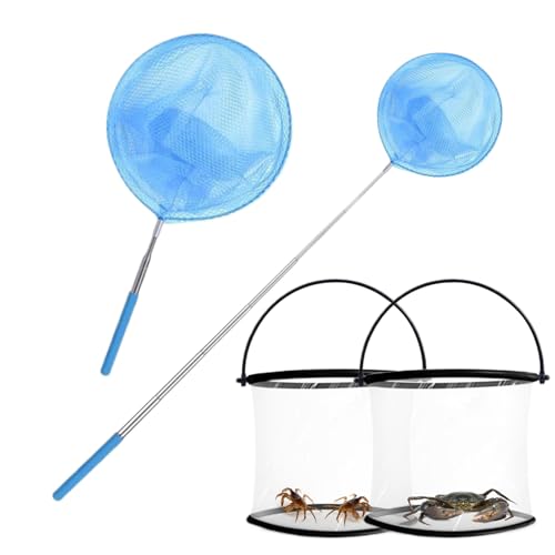 Lainiaoly Kinder Schmetterlingsnetz | Zusammenschiebbares Netz Für Kinder,Outdoor Spielzeug Für Schwimmbad Garten Lainiaoly Kinder Schmetterlingsnetz | Zusammenschiebbares Netz Für Kinder,Outdoor Spielzeug Für Schwimmbad Garten von Lainiaoly