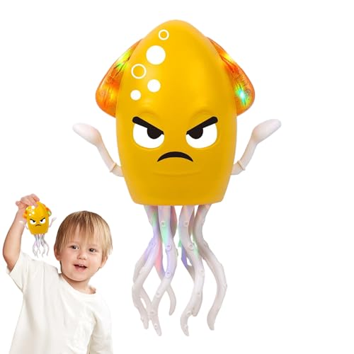 Lainiaoly Tanztanzen Tintenfische Spielzeug, Magic Dancing Octopus, Musik-Krake Mit Automatischer Vermeidung Von Automatik, Smart Entertainment -FüR Interaktionen Zwischen Eltern Und Kindern von Lainiaoly