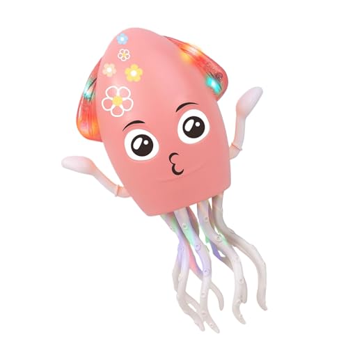 Lainiaoly Tanztanzen Tintenfische Spielzeug, Magic Dancing Octopus, Musik-Krake Mit Automatischer Vermeidung Von Automatik, Smart Entertainment -FüR Interaktionen Zwischen Eltern Und Kindern von Lainiaoly
