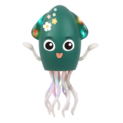 Lainiaoly Tanztanzen Tintenfische Spielzeug, Magic Dancing Octopus, Musik-Krake Mit Automatischer Vermeidung Von Automatik, Smart Entertainment -FüR Interaktionen Zwischen Eltern Und Kindern von Lainiaoly
