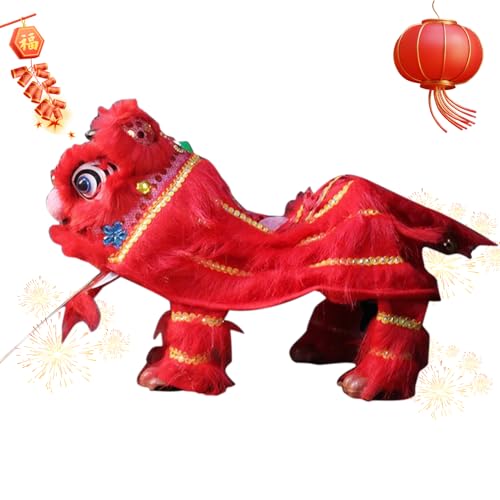 Traditionelle Chinesische Marionette - Löwentanz Hand Fadenpuppe,Kulturelles Spielzeug Künstlerisches Design für Feste Schule Klassenzimmer Lokales Theater Aufführungen Familienfeiern Traditionelle Chinesische Marionette - Löwentanz Hand Fadenpuppe,Kulturelles Spielzeug Künstlerisches Design für Feste Schule Klassenzimmer Lokales Theater Aufführungen Familienfeiern von Lainiaoly