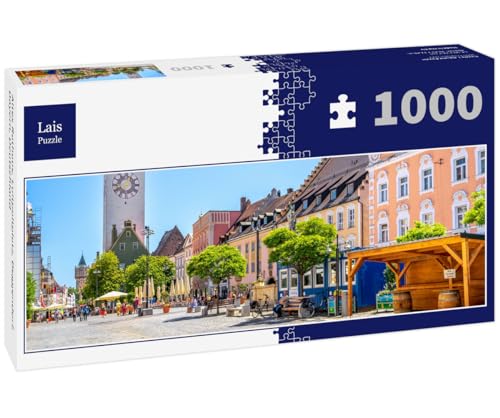 Lais Puzzle Altes Rathaus, Luitpoltplatz, Deggendorf, Bayern, Deutschland 1000 Teile Panorama von Lais Puzzle