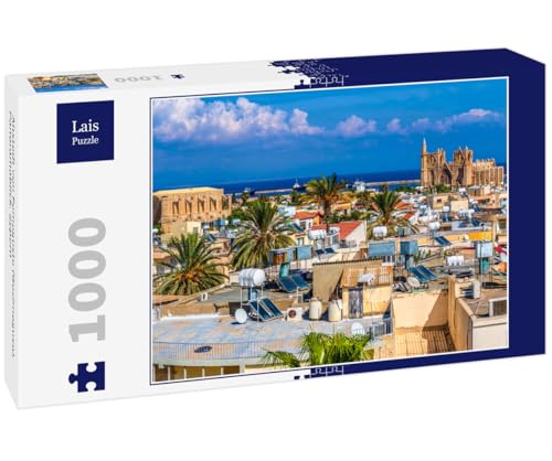 Lais Puzzle Altstadt von Famagusta (Gazimagusa), Panoramablick. Zypern 1000 Teile von Lais Puzzle