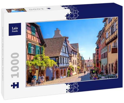Lais Puzzle Altstadt von Riquewihr, Elsass, Frankreich 1000 Teile von Lais Puzzle