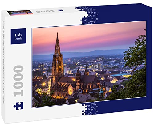 Lais Puzzle Ansicht des Münsters Freiburg Baden Württemberg, Deutschland 1000 Teile von Lais Puzzle