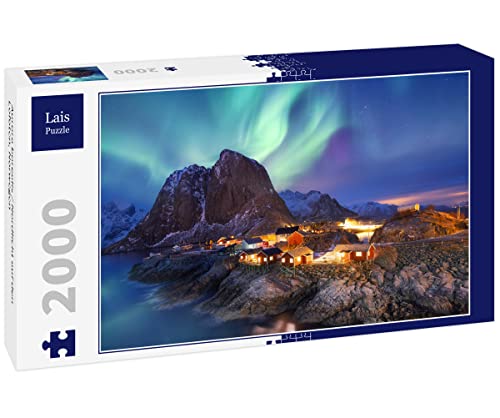 Lais Puzzle Aurora Borealis/Nordlicht auf den Lofoten, Norwegen 2000 Teile Lais Puzzle Aurora Borealis/Nordlicht auf den Lofoten, Norwegen 2000 Teile von Lais Puzzle