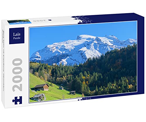 Lais Puzzle Berg Titlis, ob Engelberg, Obwalden, Schweiz 2000 Teile von Lais Puzzle
