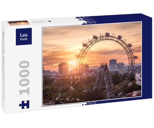Lais Puzzle Blick auf den Prater mit Riesenrad und Skyline, Wien, Österreich 1000 Teile Lais Puzzle Blick auf den Prater mit Riesenrad und Skyline, Wien, Österreich 1000 Teile von Lais Puzzle