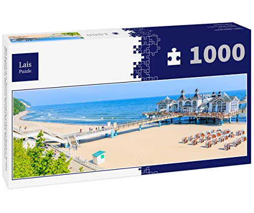 Lais Puzzle Blick auf den Sandstrand des Ostseebades Sellin, Insel Rügen, Ostsee, Deutschland, Panorama 1000 Teile Panorama Lais Puzzle Blick auf den Sandstrand des Ostseebades Sellin, Insel Rügen, Ostsee, Deutschland, Panorama 1000 Teile Panorama von Lais Puzzle
