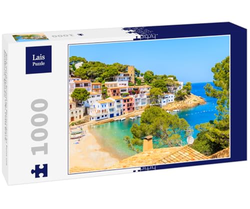 Lais Puzzle Blick auf den Strand im Fischerdorf Sa Tuna mit bunten Häusern am Ufer, Costa Brava, Katalonien, Spanien 1000 Teile Lais Puzzle Blick auf den Strand im Fischerdorf Sa Tuna mit bunten Häusern am Ufer, Costa Brava, Katalonien, Spanien 1000 Teile von Lais Puzzle