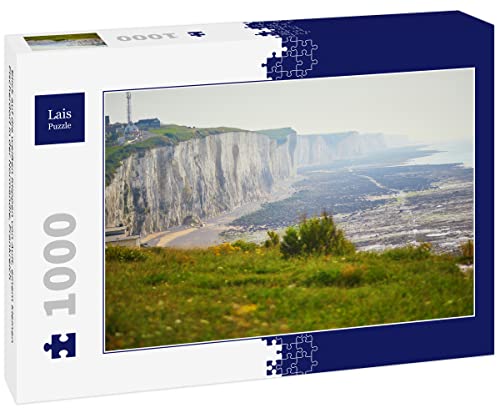 Lais Puzzle Blick auf die weißen Klippen von Ault, einem kleinen Fischerdorf in der Normandie, Frankreich 1000 Teile von Lais Puzzle