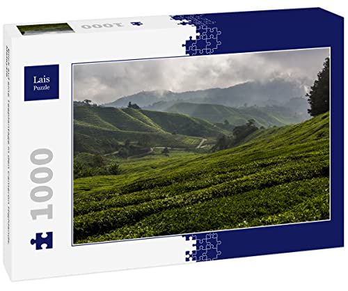 Lais Puzzle Blick auf eine Teeplantage in den Cameron Highlands, Malaysia 1000 Teile von Lais Puzzle