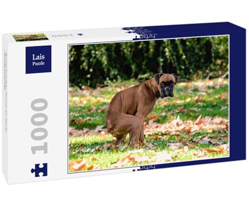 Lais Puzzle Boxerhaufen, Hund im Park, Hundescheiße 1000 Teile Lais Puzzle Boxerhaufen, Hund im Park, Hundescheiße 1000 Teile von Lais Puzzle