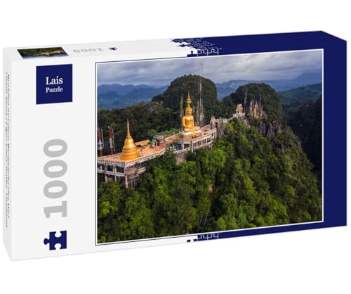 Lais Puzzle Buddha auf dem Berggipfel des Wat Tham Seua (Tiger CAE), Krabi, Thailand 1000 Teile von Lais Puzzle