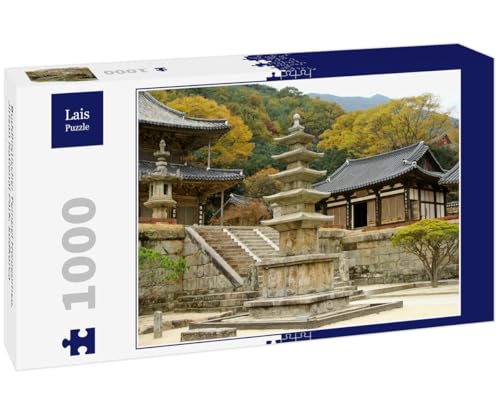 Lais Puzzle Buddhistischer Tempel Hwaeomsa, Jirisan National Park, Südkorea 1000 Teile von Lais Puzzle